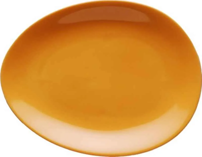 Luigi Colani Porzellan Tellerset 2 tlg. orange