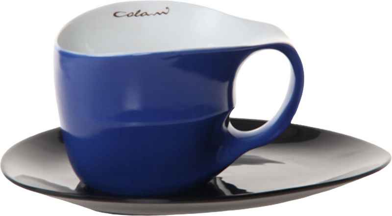 Preview: Luigi Colani Porzellan Jumbotasse blau