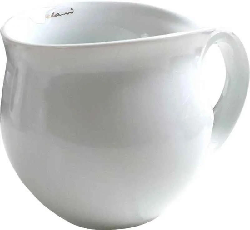 Luigi Colani Porzellan Kaffeebecher XXL white