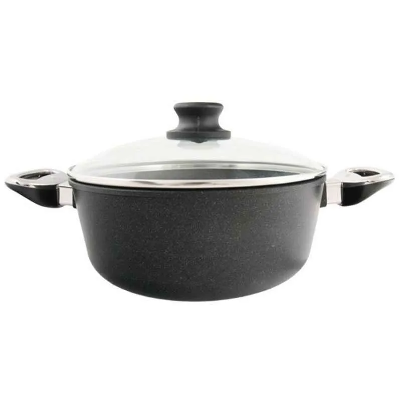 Bratentopf mit Deckel 28 cm BAF GIGANT Newline für alle Herdarten