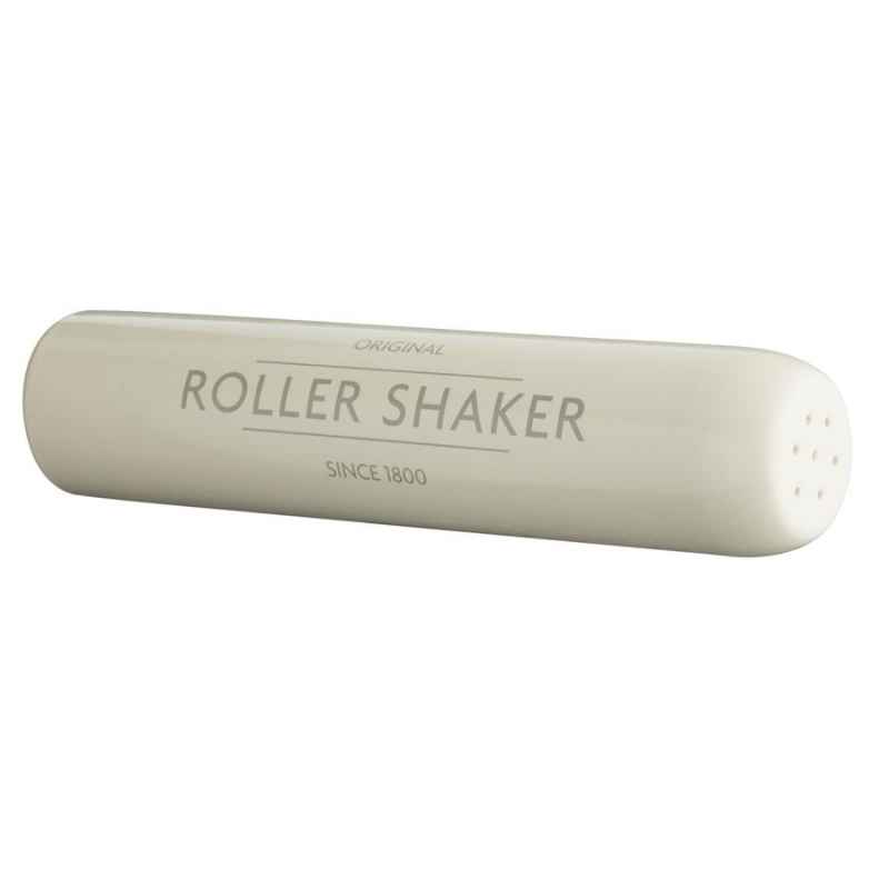 Preview: Teigrolle 3in1 Roller Shaker - mit Mehlstreuer Steingut