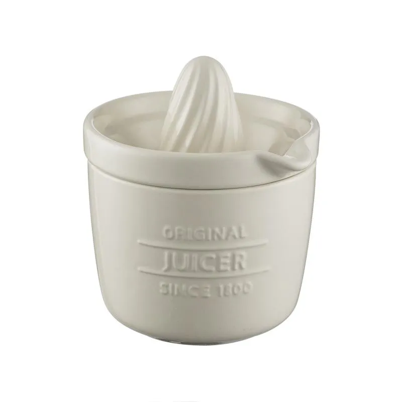 Zitruspresse/ Entsafter 3in1, 550 ml aus Steingut