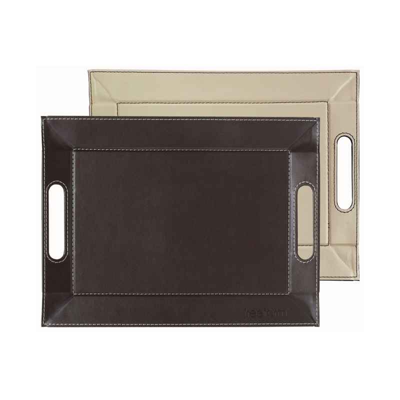 Preview: Wendetablett Schokobraun / Cremefarben - 45 x 35cm