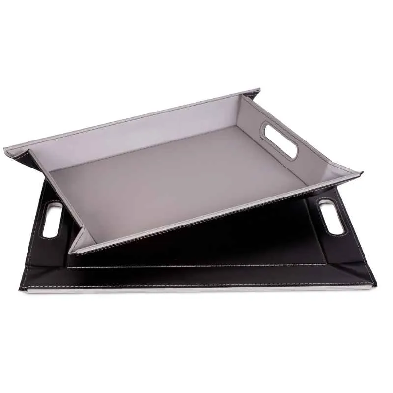 Wendetablett Grau / Schwarz 55 x 41cm