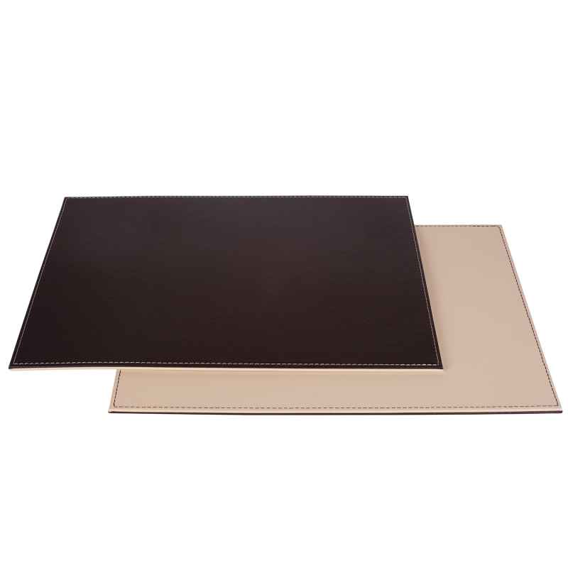 Preview: Platzset 40 x 30cm schokobraun / creme