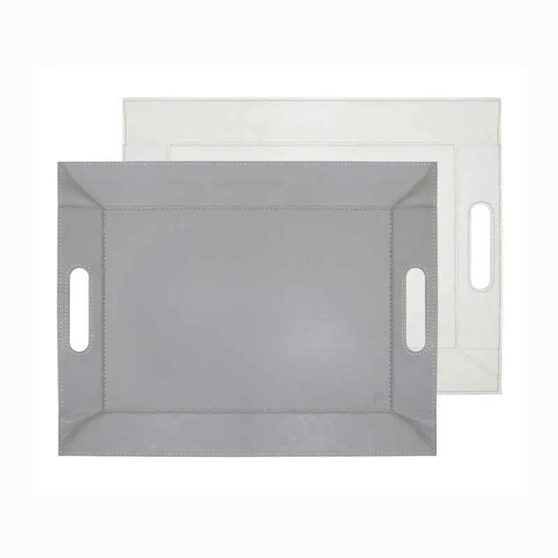 DUO - Wendetablett, Grau/Weiß, klein