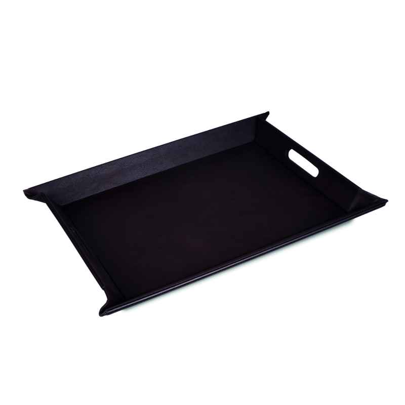Preview: Wendetablett Vintage - braun, real leather Imitat (55 x 41 cm)