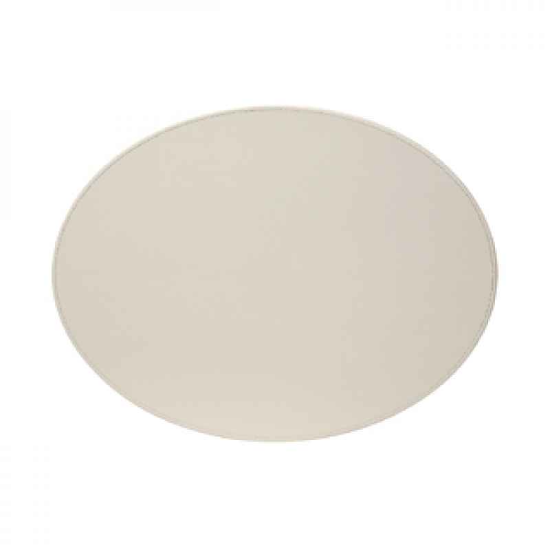 Preview: Platzset, Oval, Mint/Elfenbein 45 x 34cm