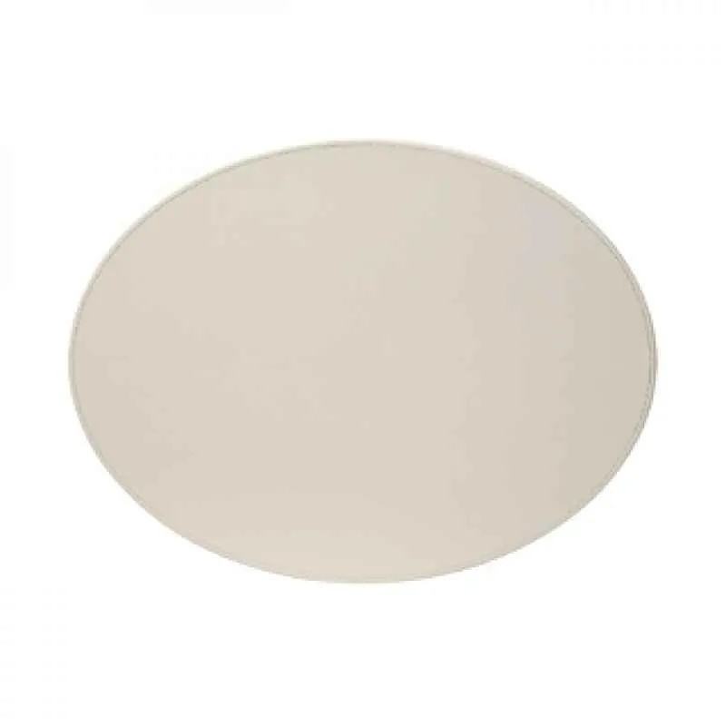 Platzset, Oval, Mint/Elfenbein 45 x 34cm