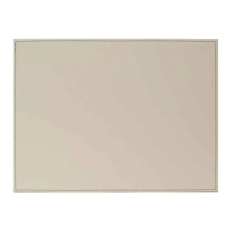 Platzset 40 x 30 cm Olive/Elfenbein