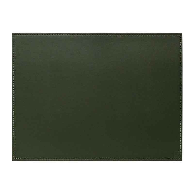 Preview: Platzset 40 x 30 cm Olive/Elfenbein