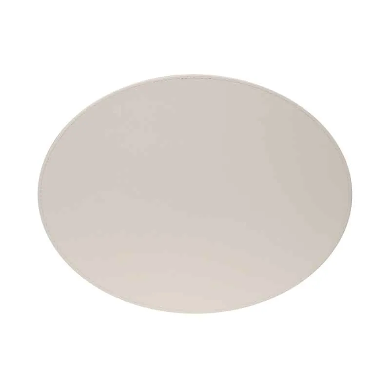 Platzset, Oval, Altrosa/Stein 45 x 34 cm