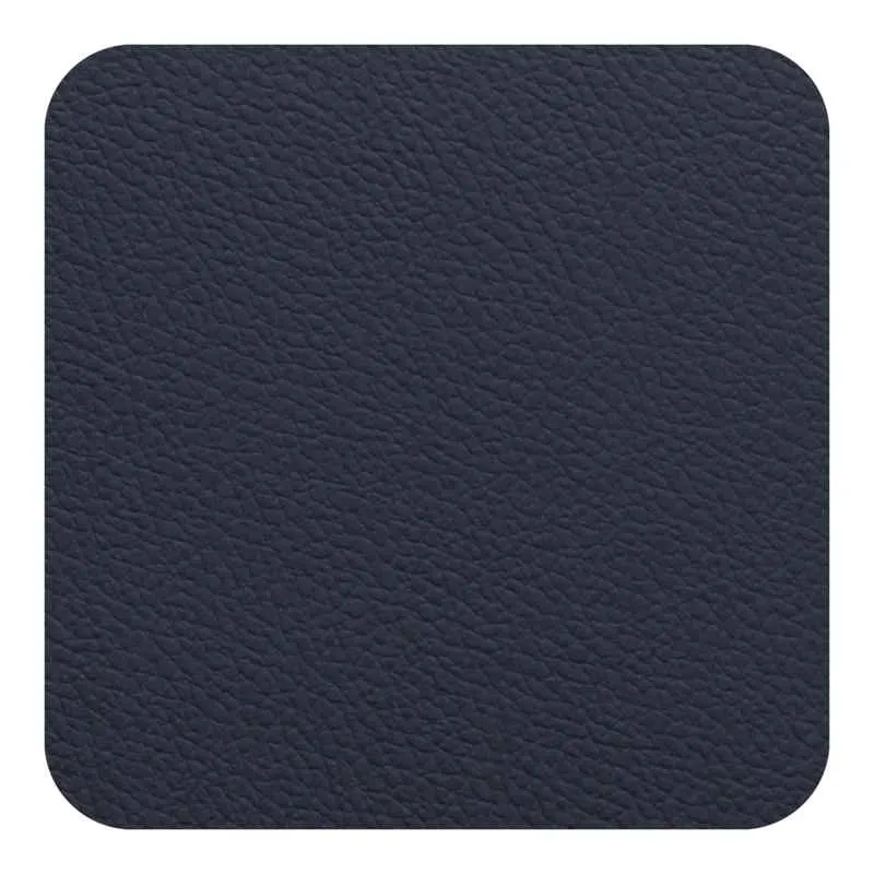 Fleximats Untersetzer, 4er Set, 10x10cm, Navy/Grau
