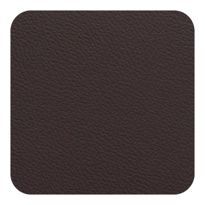 Fleximats Untersetzer, 4er Set, 10x10cm, Braun/Weiß