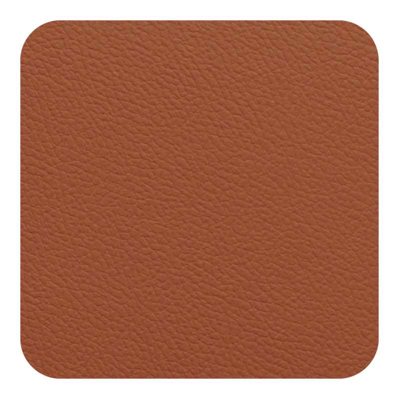 Preview: Fleximats Untersetzer, 4er Set, 10x10cm, Cognac/Schwarz