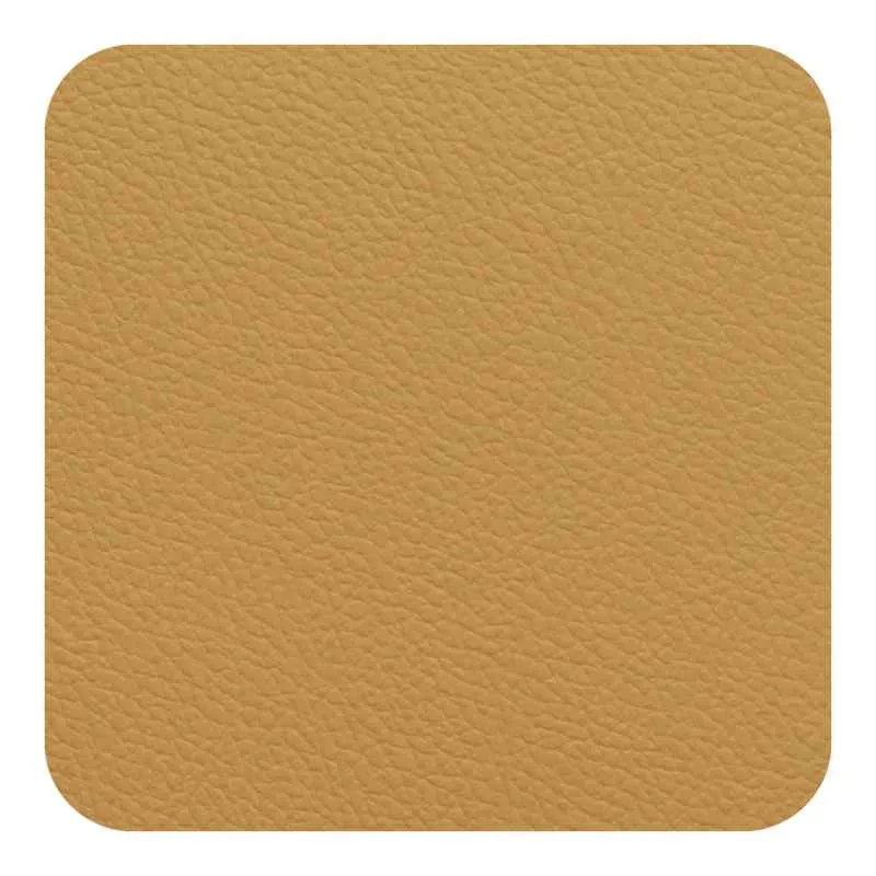 Fleximats Untersetzer, 4er Set, 10x10cm, Senf/Grau