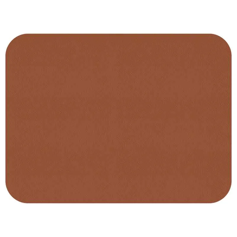 Fleximats Platzsets, 2er Sets, 46x33cm, Cognac/Schwarz