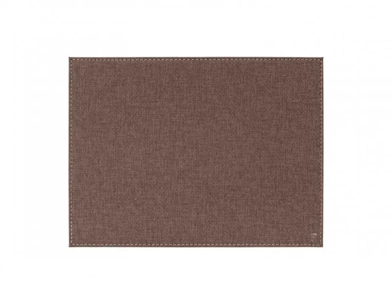 Platzset Textilstruktur 40 x 30 cm braun