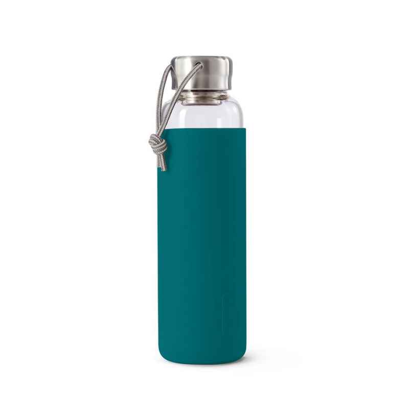 Preview: Wasserflasche 600 ml Glas Ozean
