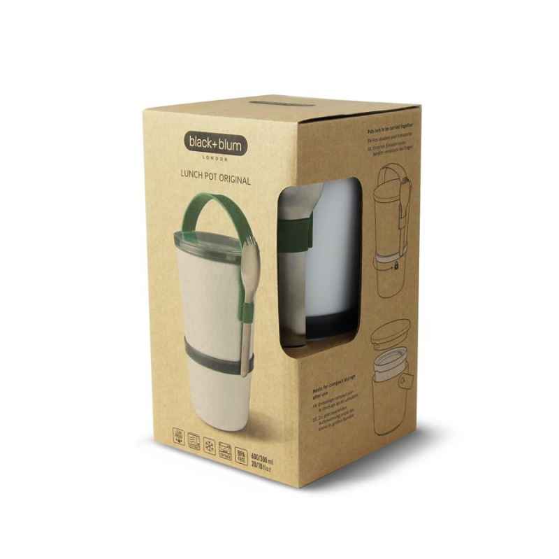 Preview: Lunchpot 900 ml ORIGINAL mit Göffel Ozean