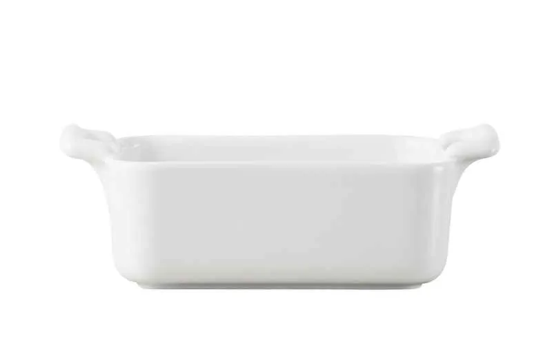 AUFLAUFFORM 45 cl RECHTECKIG Weiss