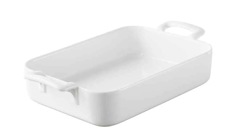 AUFLAUFFORM 170 cl RECHTECKIG Weiss REVOL