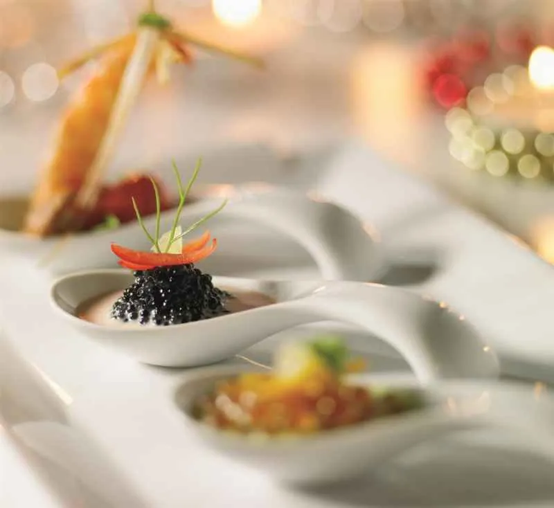 AMUSE GUEULE/ COCKTAIL-, TAPPALÖFFEL 11,5 cm Weiss
