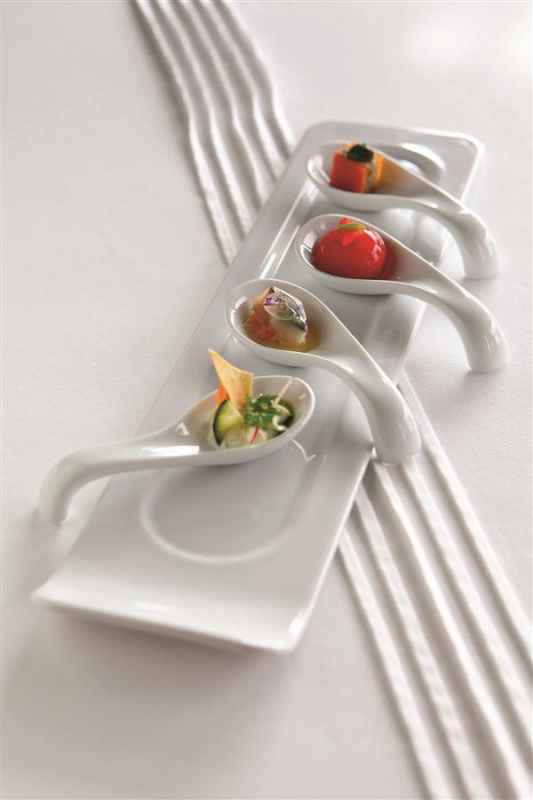 Preview: AMUSE GUEULE/ COCKTAIL-, TAPPALÖFFEL 11,5 cm Weiss