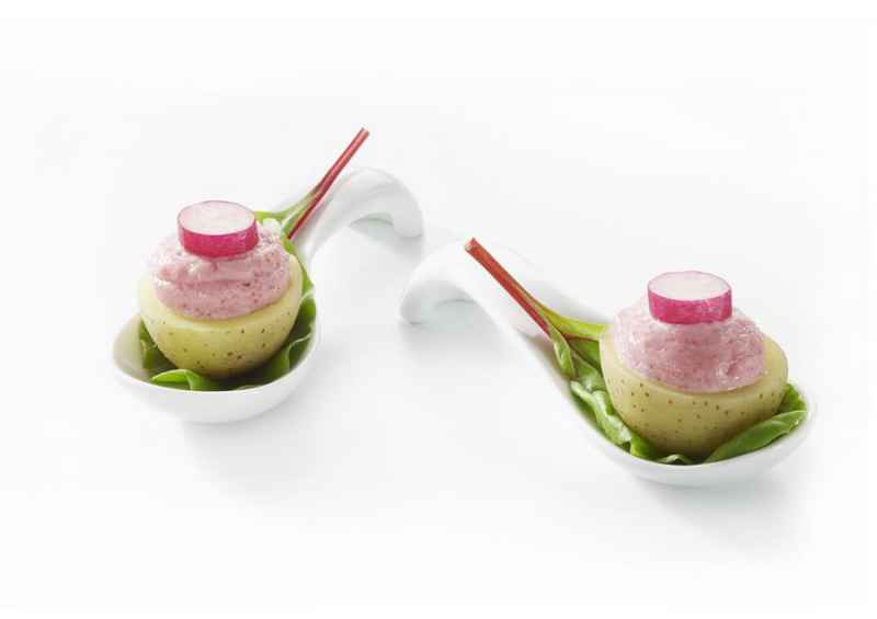 Preview: AMUSE GUEULE/ COCKTAIL-, TAPPALÖFFEL 11,5 cm Weiss