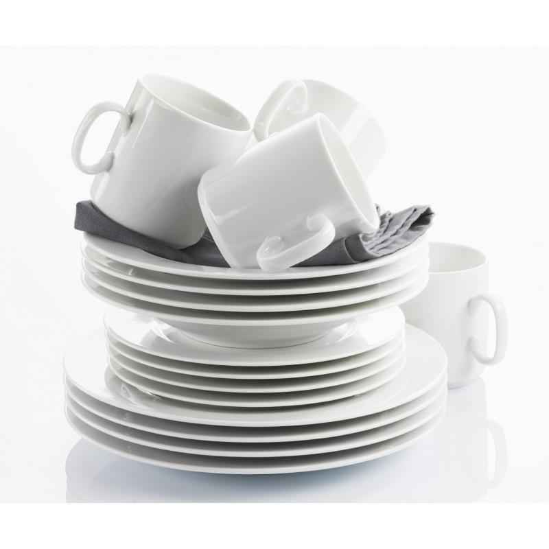 Preview: ALASKA DESSERTTELLER 19 cm Weiss