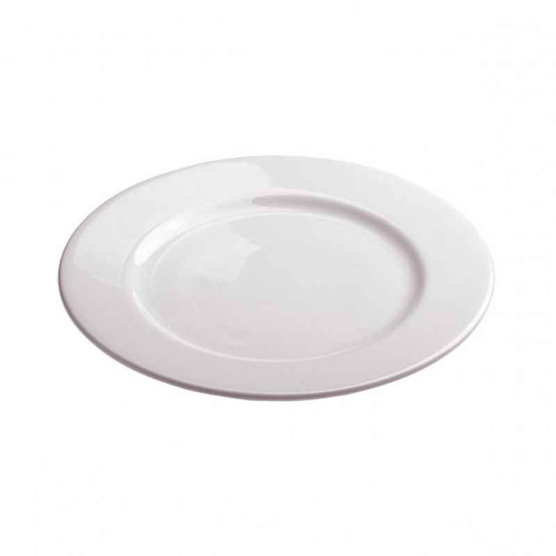 Preview: ALASKA TELLER,FLACH 26 CM Weiss
