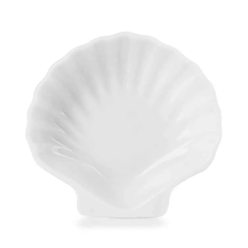 MINIATUR MUSCHELSCHALE Weiss
