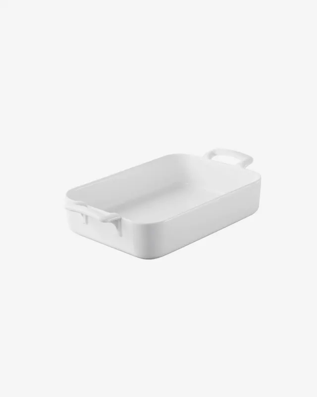 AUFLAUFFORM 250 cl RECHTECKIG Weiss