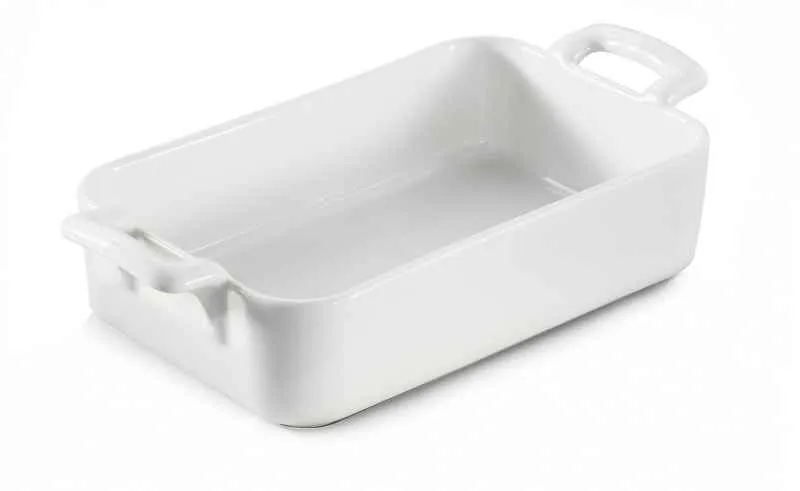 AUFLAUFFORM 70 cl RECHTECKIG Weiss