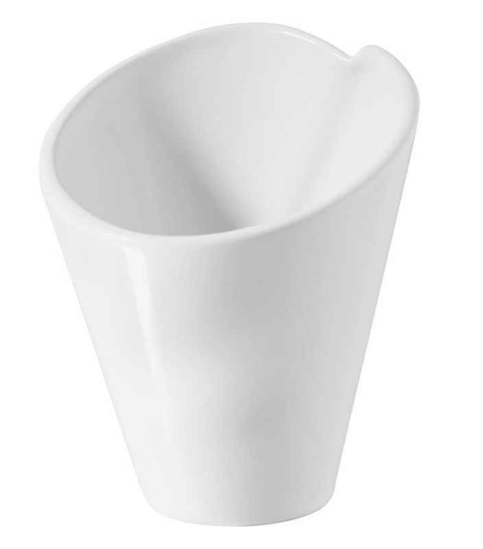 Preview: POMMESTÜTE KEGEL MINI 6 cm Weiss