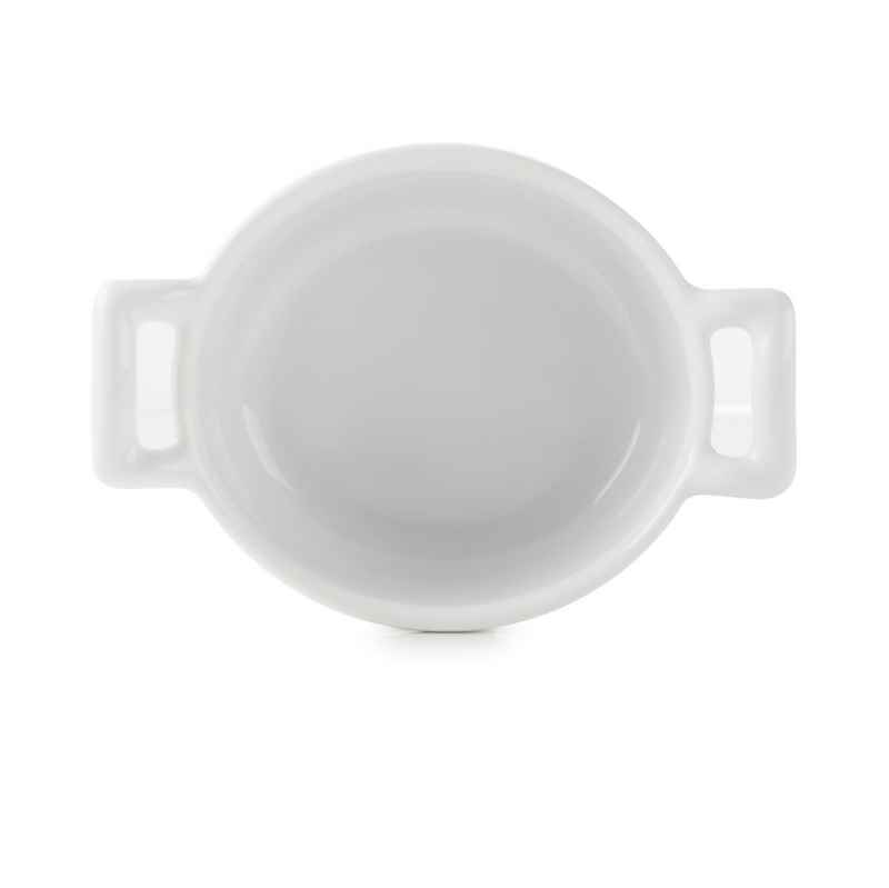 Preview: KASSEROLLE OHNE DECKEL 8 cl Weiss