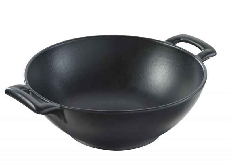 Preview: WOK 100 cl Gusseisenoptik