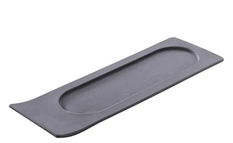 TABLETT/ TELLER/ PLATTE 31 x 11 cm für TAPAS Matt schiefer