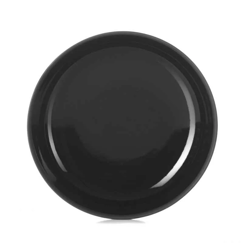 GOURMET TELLER SOLID schwarz 17,5 CM