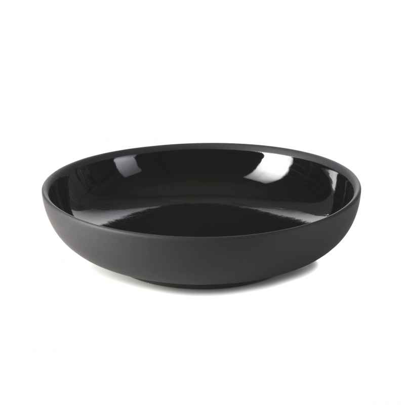 Preview: GOURMET TELLER SOLID schwarz 17,5 CM