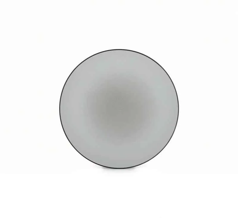 EQUINOXE FLACHER TELLER/DESSERTTELLER 21,5 cm Pfeffer