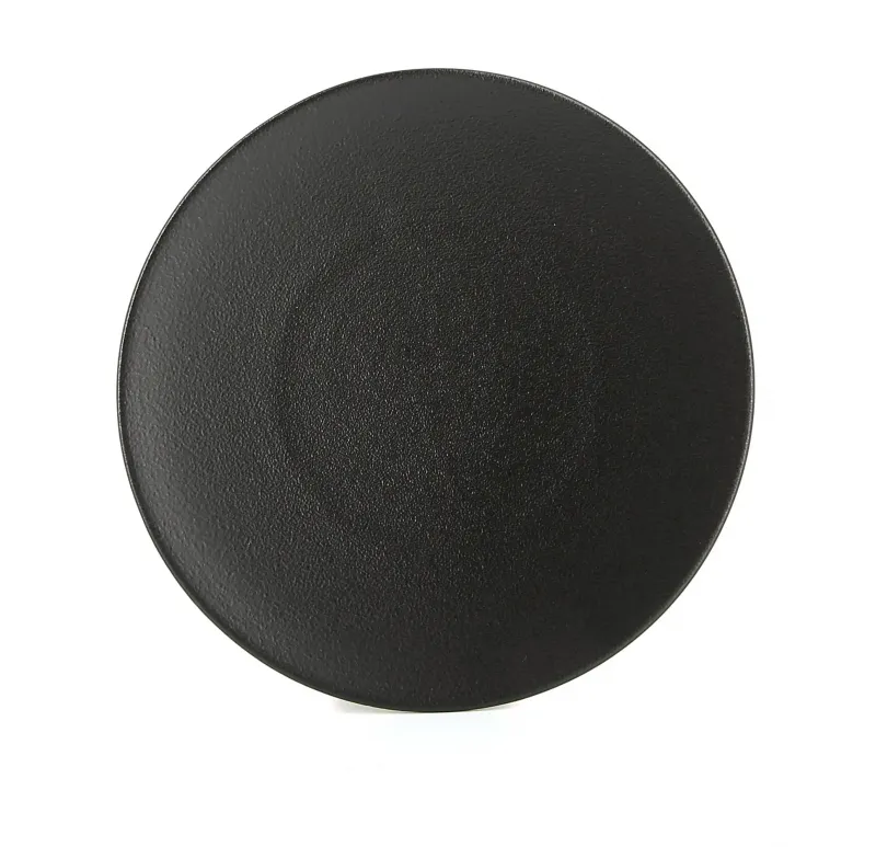 EQUINOXE FLACHER TELLER/DESSERTTELLER 21,5 cm Gusseisener optik