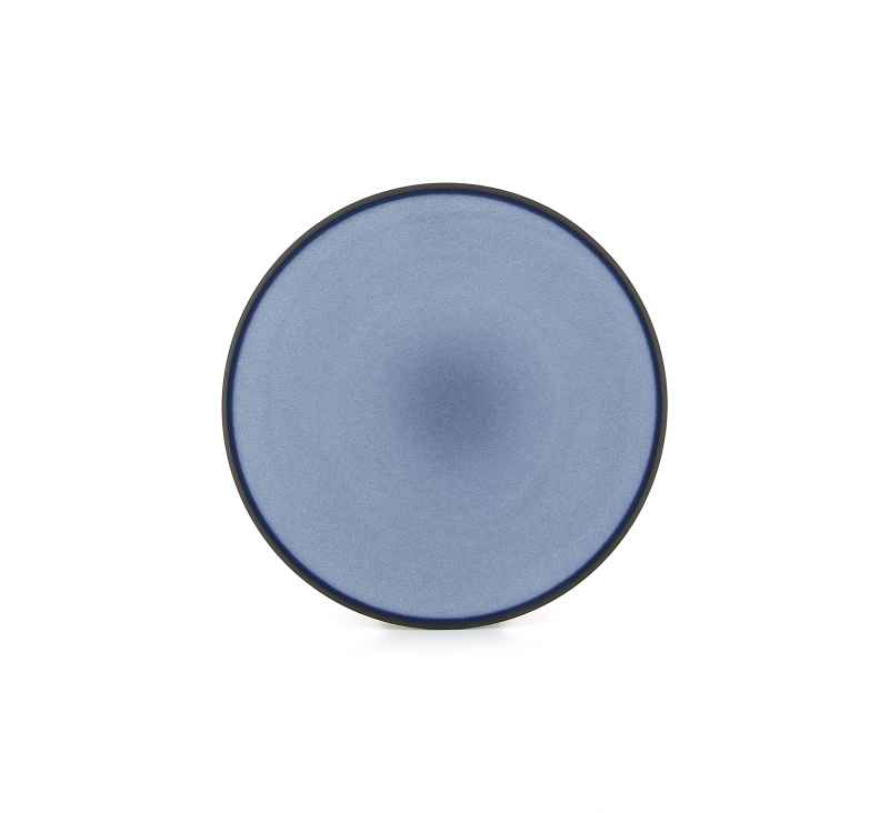 Preview: EQUINOXE FLACHER TELLER/DESSERTTELLER 21,5 cm Cirrusblau