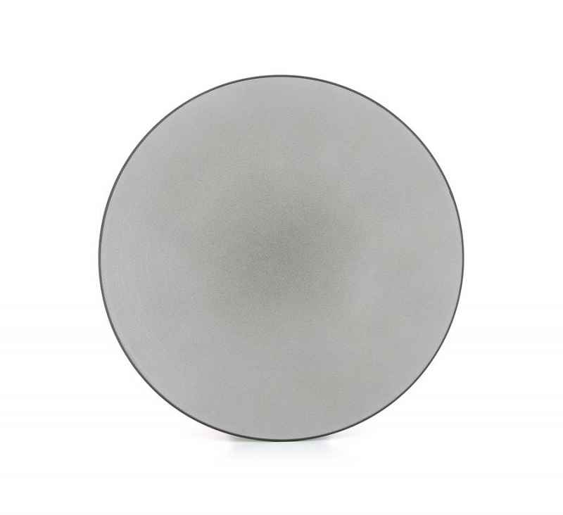 Preview: EQUINOXE FLACHER TELLER 24 cm Pfeffer