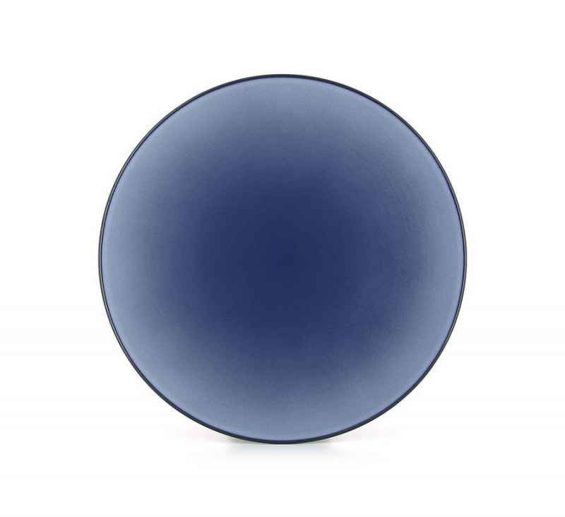 Preview: EQUINOXE FLACHER TELLER 26 cm Cirrusblau