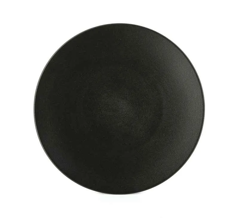 EQUINOXE FLACHER TELLER/PLATZTELLER 31,5 cm Gusseisener optik