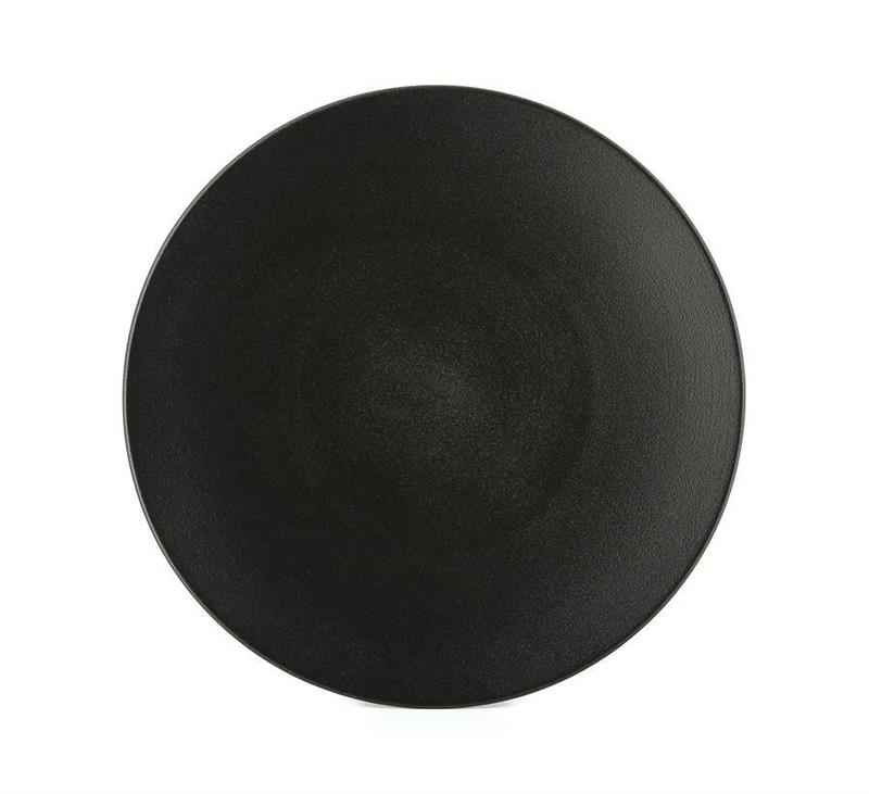 Preview: EQUINOXE FLACHER TELLER/PLATZTELLER 31,5 cm Gusseisener optik