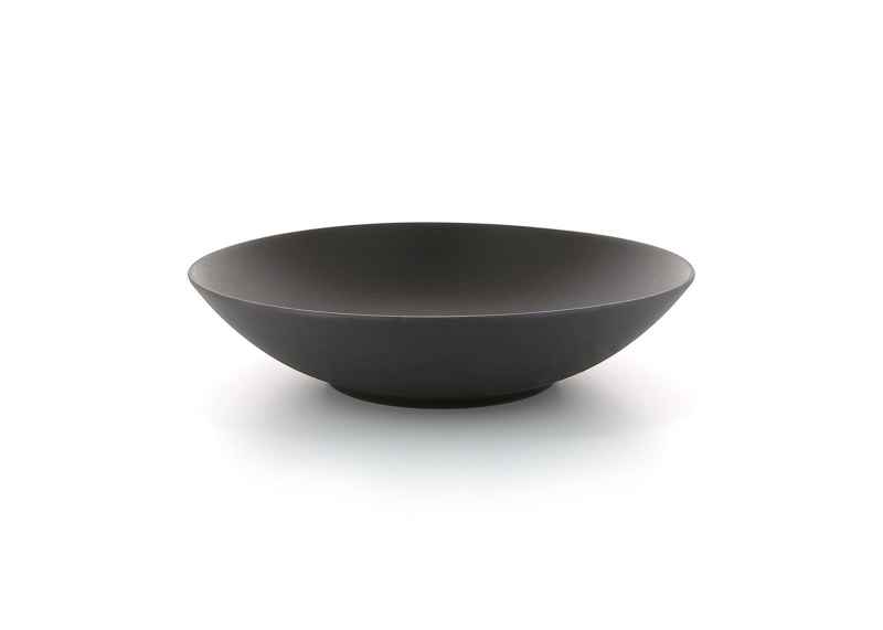 Preview: EQUINOXE SUPPENSCHÜSSEL / COUPTELLER 24CM Gusseisener optik