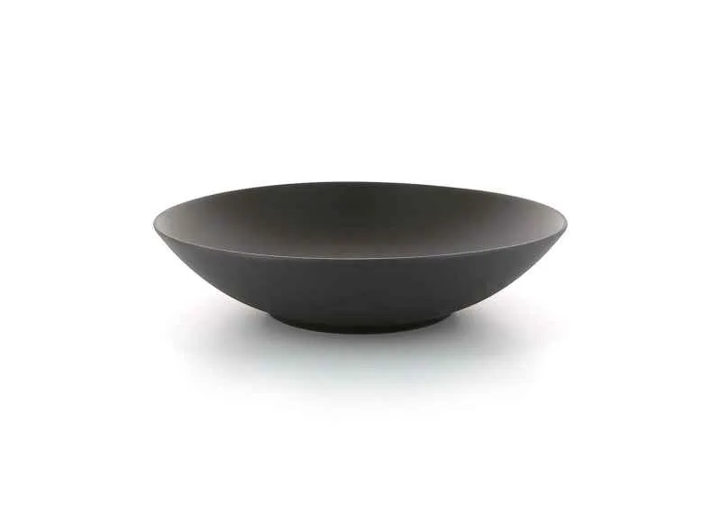 EQUINOXE SUPPENSCHÜSSEL / COUPTELLER 24CM Gusseisener optik