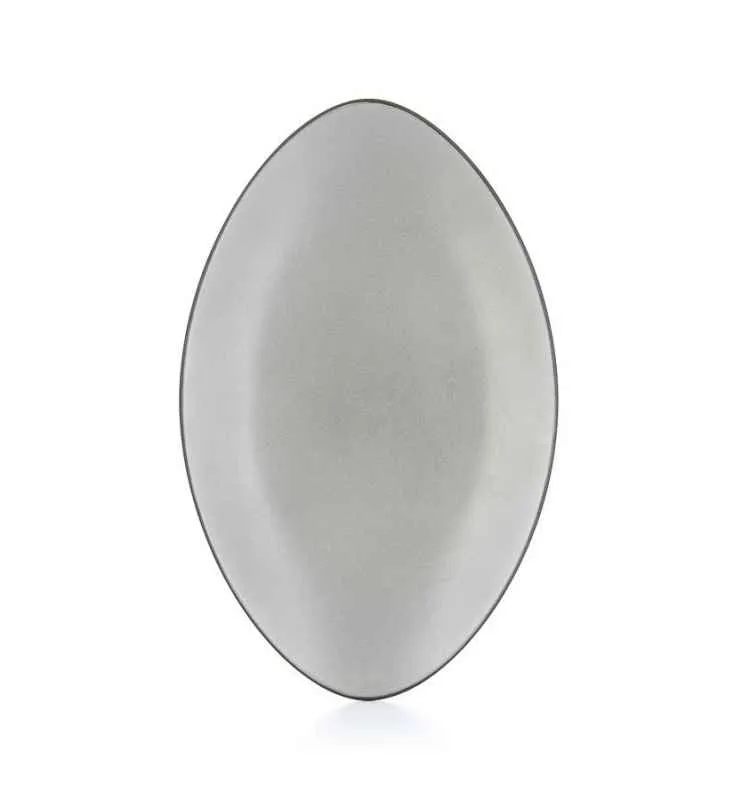 EQUINOXE SERVIERTELLER 35 cm Pfeffer